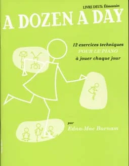The Willis Music Company Burnam EDNA-mae – A Dozen A Day (vol.2: Elementaire) En Francais