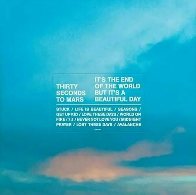 Thirty Seconds To Mars – It‘s The End Of The World But It‘s A Beautiful Day (Orange Opaque Coloured) (Limited Edition) (LP)
