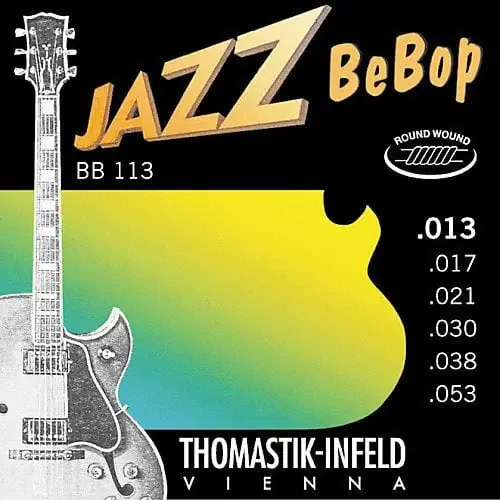 Thomastik BB113 Jazz Bebop Cordes pour guitares électriques