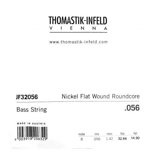 THOMASTIK Corde à l’Unité – Jazz Basse Flat Wound Short Scale 56