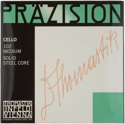 Thomastik Präzision 102 Cello 4/4 Medium Cordes pour instruments à cordes