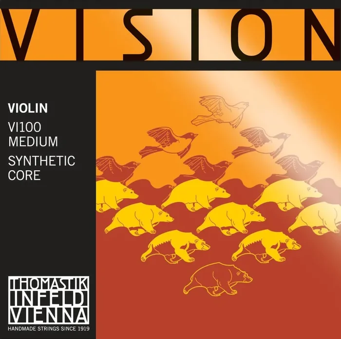 Thomastik Vision VI100 Violin 1/4 Medium Cordes pour instruments à cordes