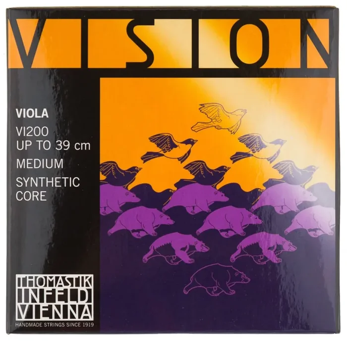 Thomastik Vision VI200 Viola 4/4 Medium Cordes pour instruments à cordes