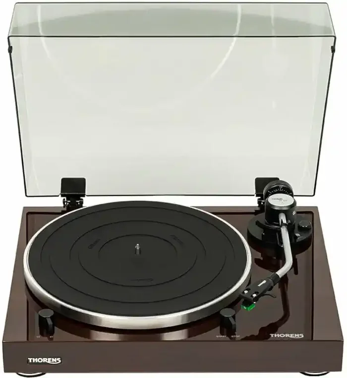 Thorens TD 204 Gloss Walnut Hi-Fi Turntable