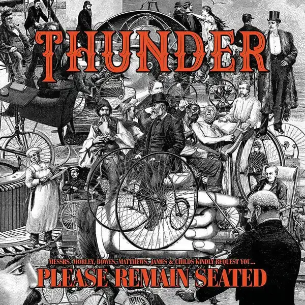 Thunder – Please Remain Seated (Transparent Orange Coloured) (2 LP)