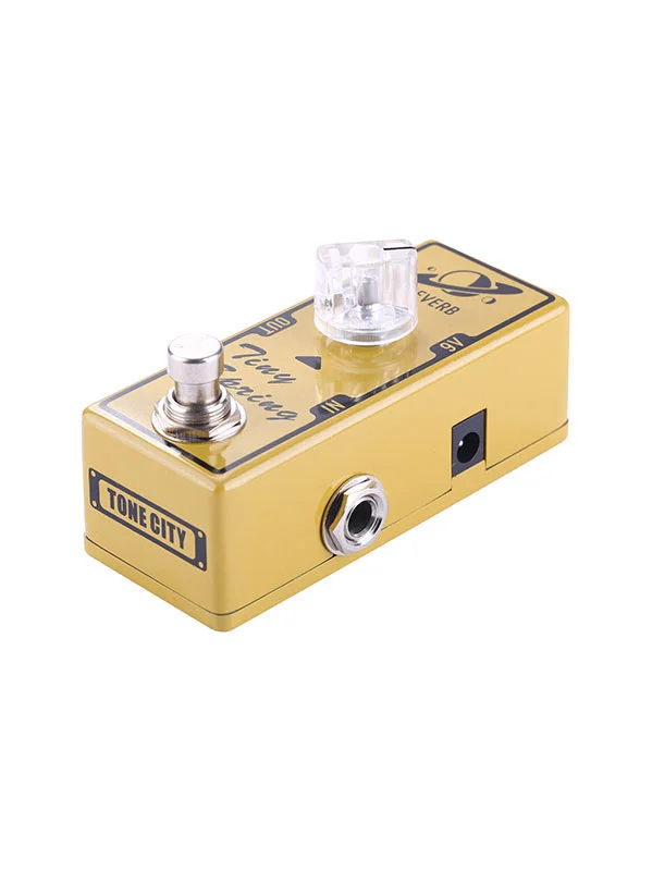 TONE CITY Tiny Spring, Pédale Reverb