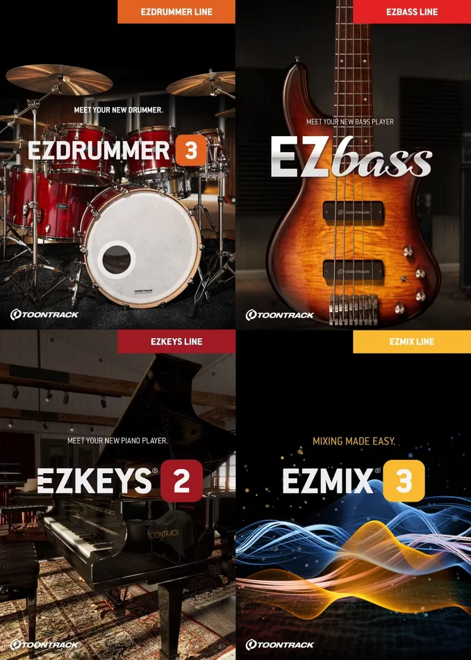 TOONTRACK EZ Line Software Pack
