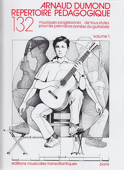 Transatlantiques Dumond Arnaud – Répertoire Pedagogique Vol.1 – Guitare