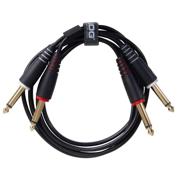 UDG Ultimate Audio Cable Set 1/4″ Jack – 1/4″ Jack Straight – U97002BL (1,5m)
