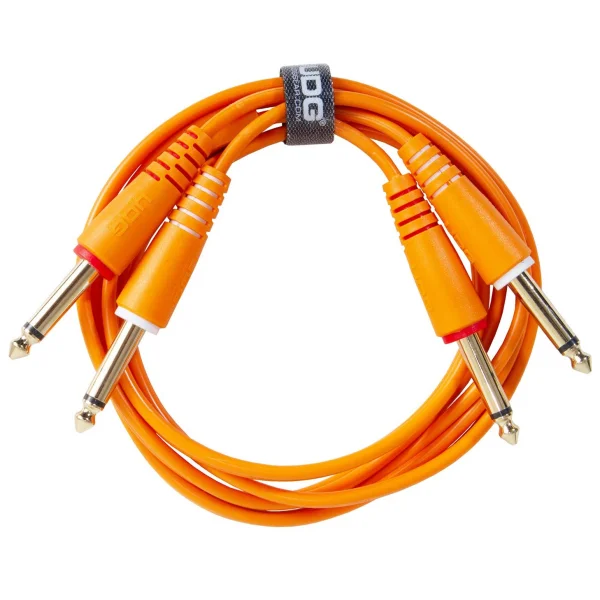 UDG Ultimate Audio Cable Set 1/4″ Jack – 1/4″ Jack Straight – U97002OR (1,5m)
