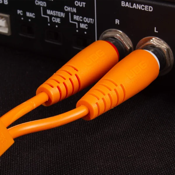 UDG Ultimate Audio Cable Set 1/4″ Jack – 1/4″ Jack Straight – U97002OR (1,5m) – Image 4