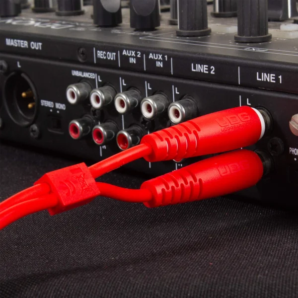 UDG Ultimate Audio Cable Set 1/4″ Jack – 1/4″ Jack Straight – U97004RD (3m) – Image 3