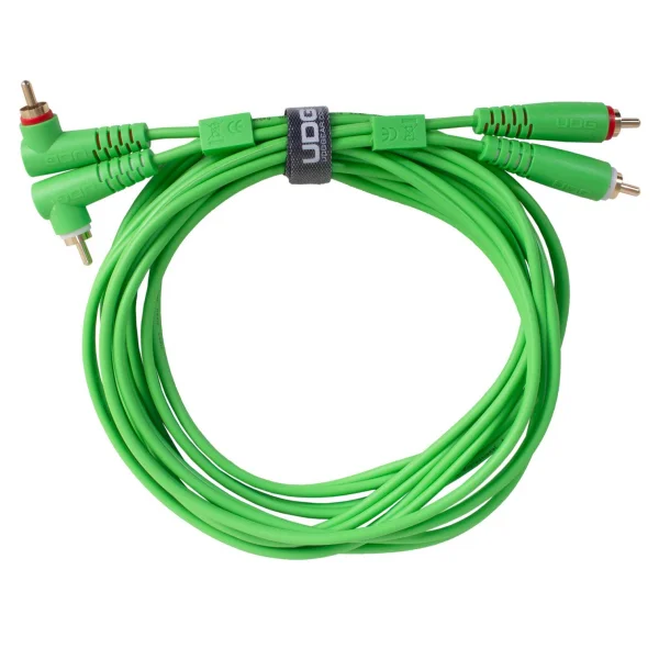 UDG Ultimate Audio Cable Set RCA Straight – RCA Angled 3m – U97005GR (3m)