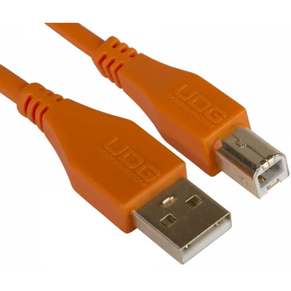 UDG Ultimate Audio Cable USB 2.0 A-B Straight – U95002OR (2m) – Image 2