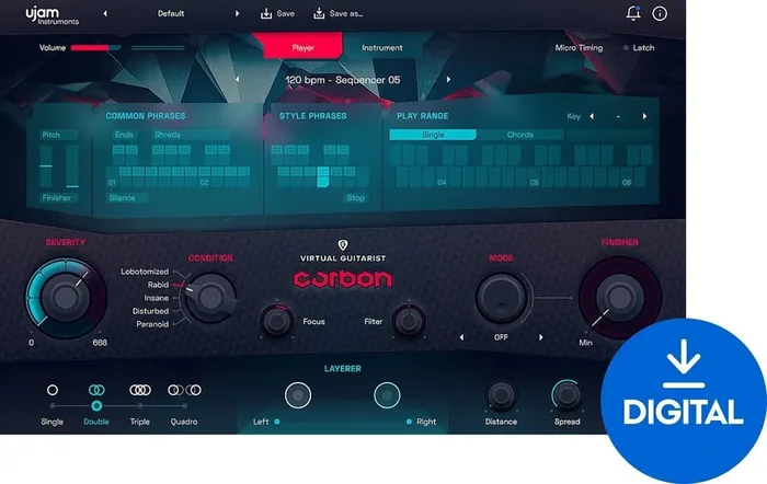 UJAM Carbon (Produit numérique)