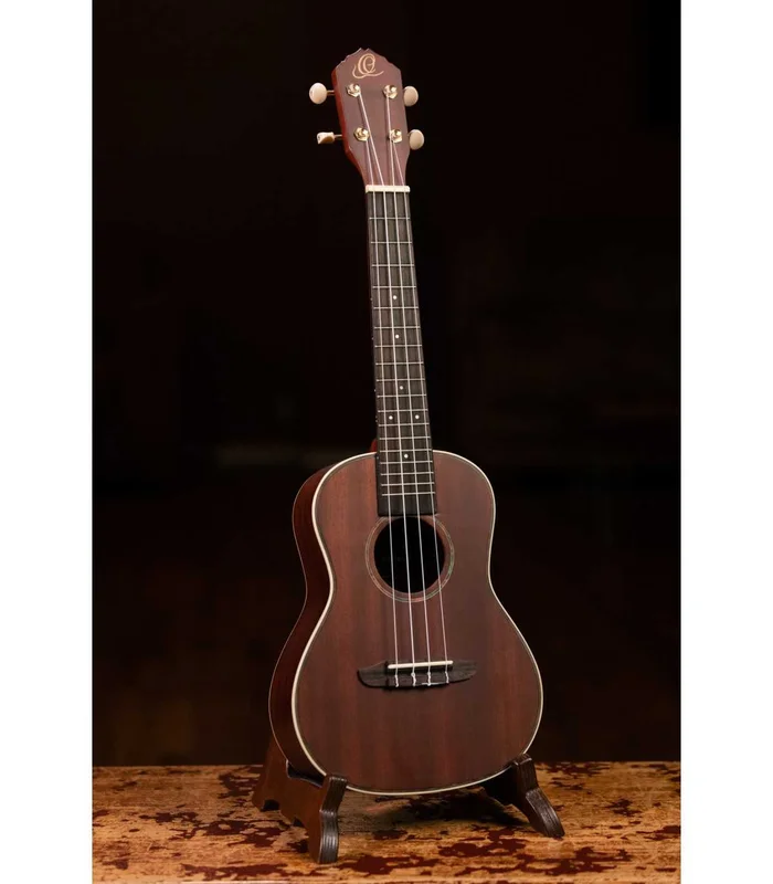 UKULELE CONCERT ORTEGA, ACAJOU MASSIF – Image 3