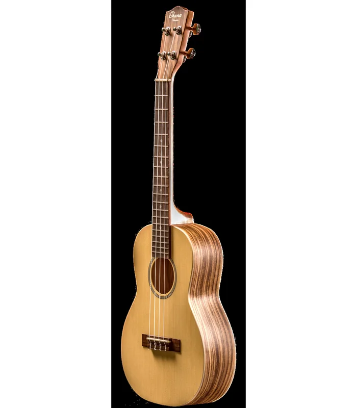 Ukulele Ohana TK-22Z Tenor Solid Spruce Top Zebrawood B&S