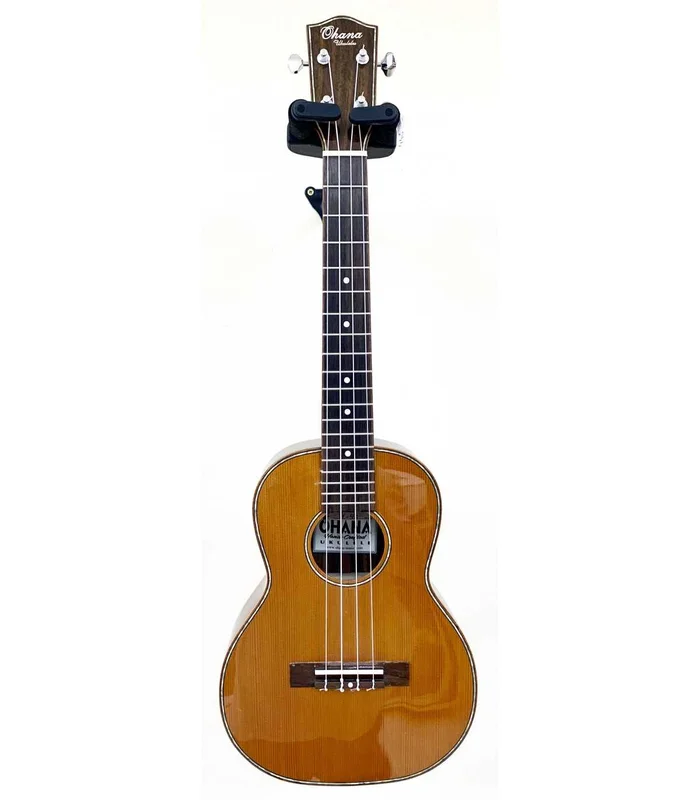 Ukulele Ohana TK-50G Tenor, Solid Cedar and Solid Rosewood – Image 2