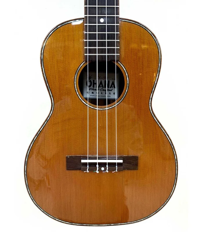 Ukulele Ohana TK-50G Tenor, Solid Cedar and Solid Rosewood – Image 3