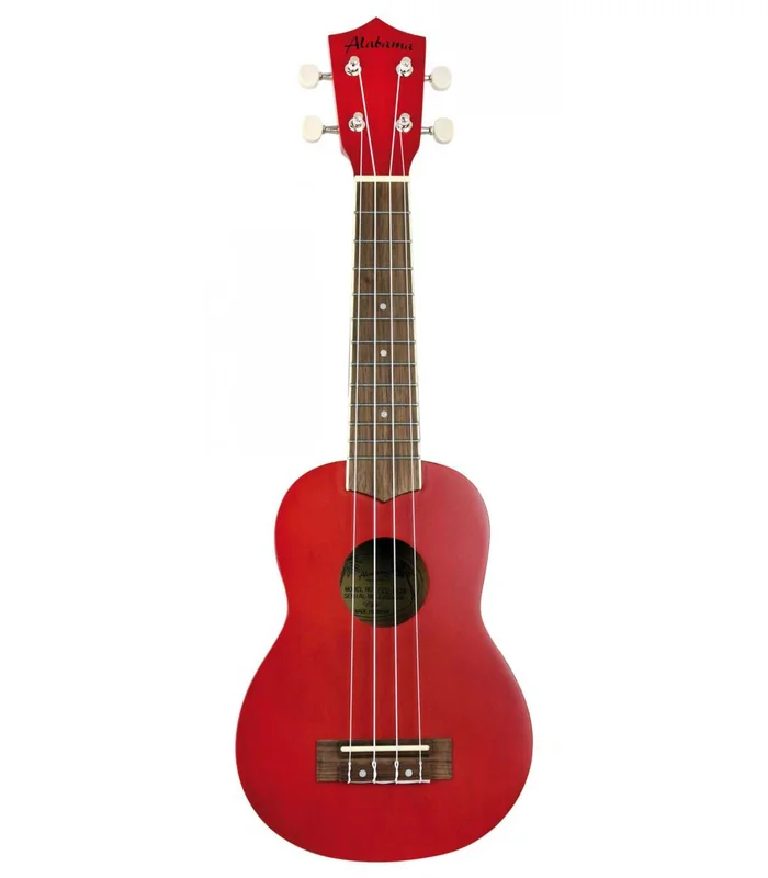 UKULELE SOPRANO ALABAMA ROUGE 003RD