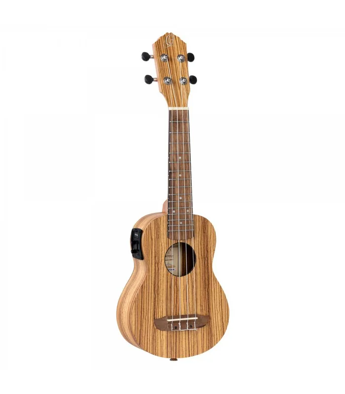 UKULELE SOPRANO ELECTRO ORTEGA, ZEBRA, EQ – Image 2