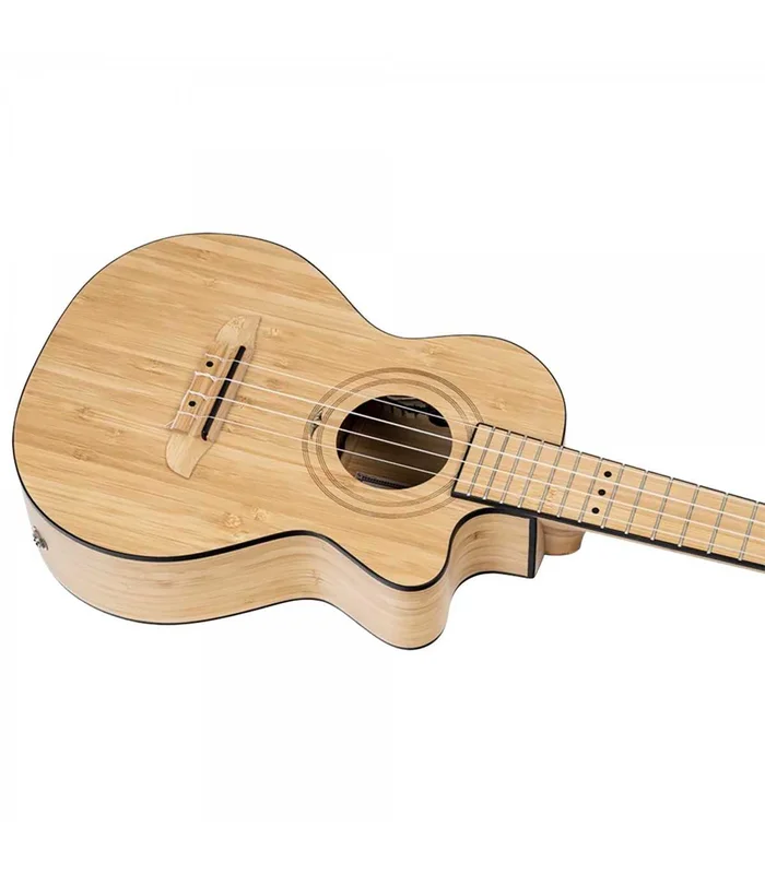 UKULELE TENOR ORTEGA, BAMBOU MASSIF EQ – Image 4