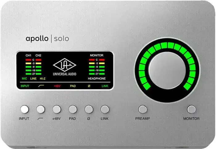Universal Audio Apollo Solo Heritage Edition Interface audio Thunderbolt