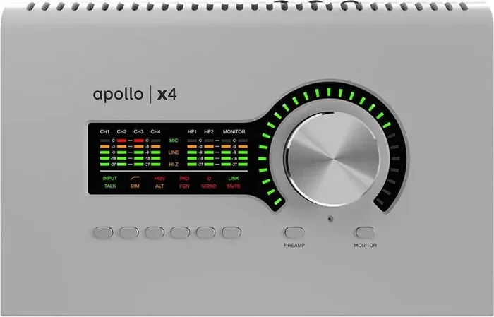 Universal Audio Apollo x4 Gen 2 Essentials Interface audio Thunderbolt