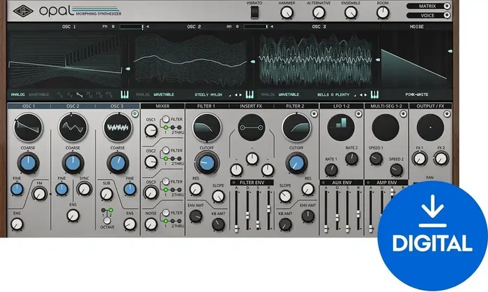 Universal Audio Opal Morphing Synthesizer (Produit numérique)