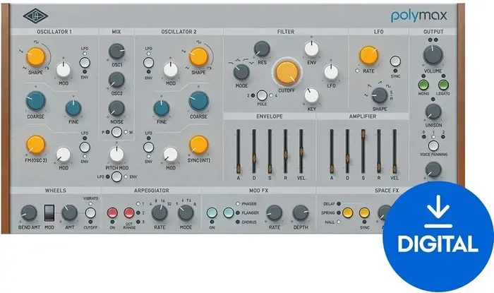 Universal Audio PolyMAX Synth (Produit numérique)