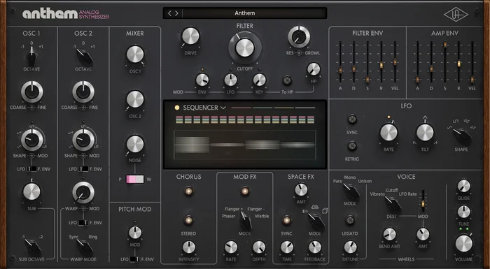 UNIVERSAL AUDIO UAD Anthem