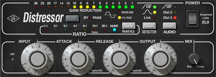 UNIVERSAL AUDIO UAD Empirical Labs EL8 Distressor Comp