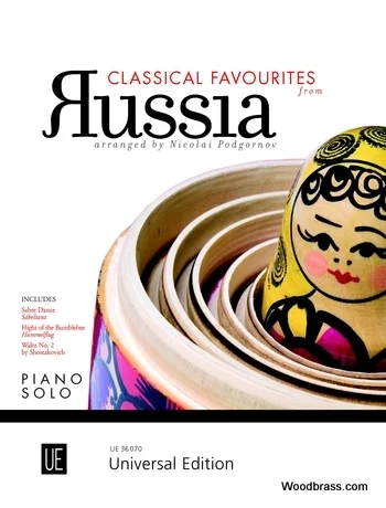Universal Edition Classical Favourites From Russia – Piano