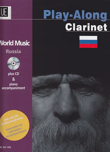 Universal Edition PLAY-along Clarinet – Russia + CD