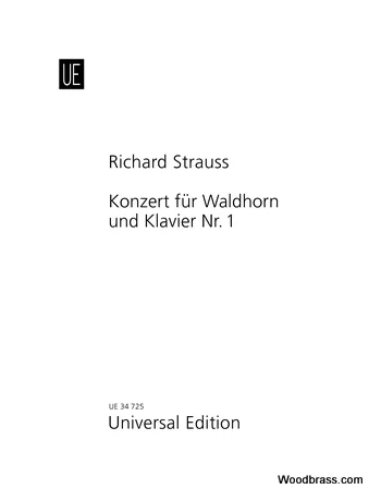Universal Edition Strauss R. – Horn Concerto N°1 In E-flat Major Op. 11