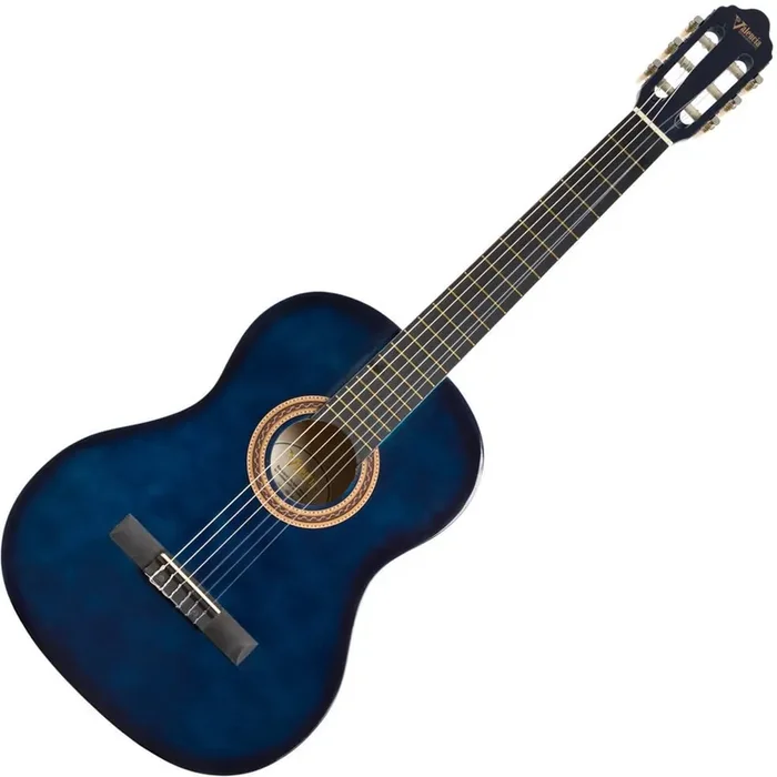 Valencia VC104 4/4 Blue Sunburst Guitare classique