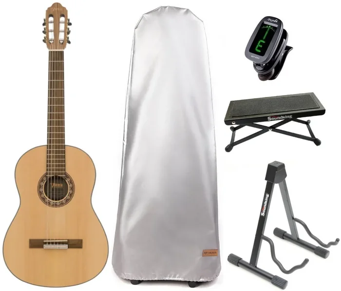 Valencia VC304 4/4 Natural Guitare classique