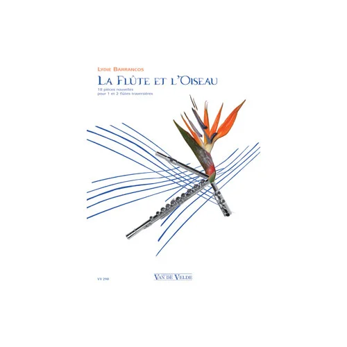 Van De Velde Barrancos – Flute et L’oiseau (la) – 1 Ou 2 Flûtes