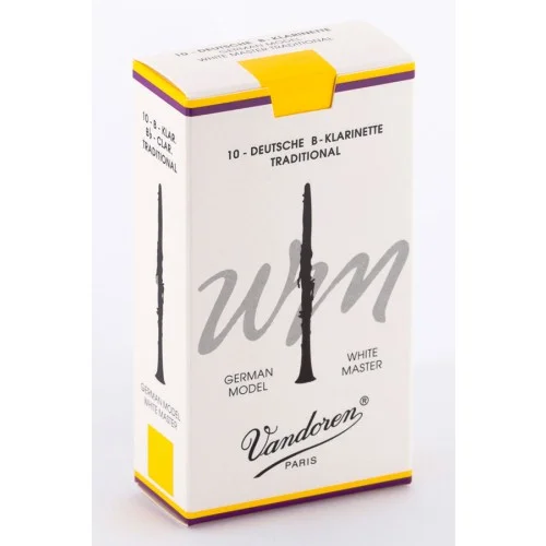 VANDOREN CR163T – 10 ANCHES CLARINETTE SIB WHITE MASTER TRADITIONELLE 3
