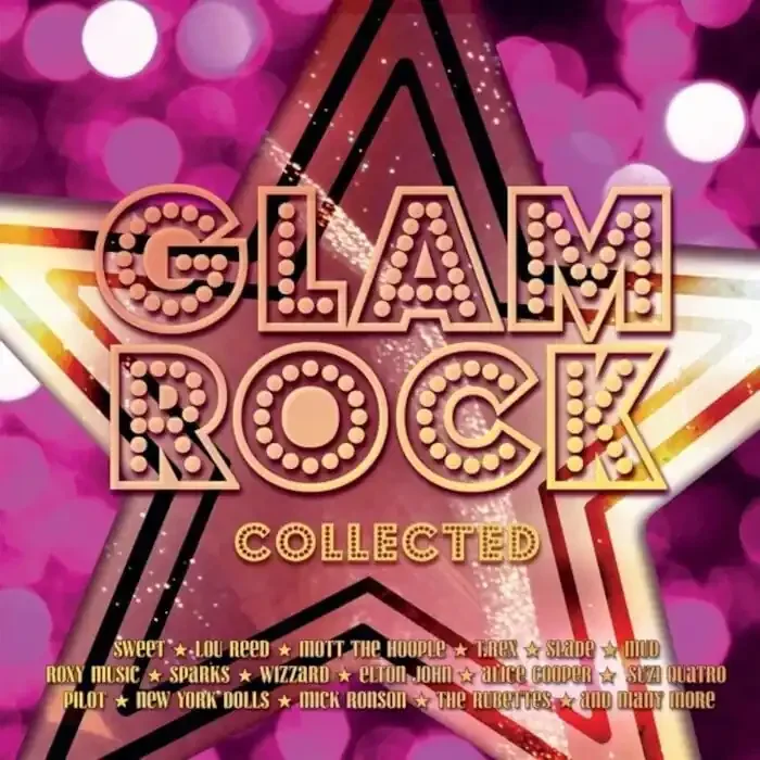 Various Artists – Glam Rock Collected (Silver Coloured) (2 LP)