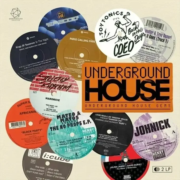Various Artists – Underground House (2 LP)