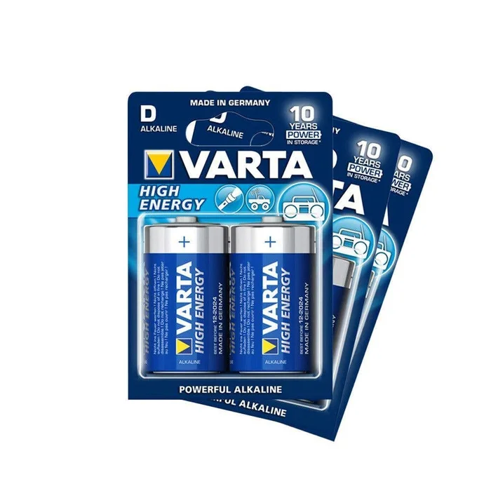 Varta Piles Alcalines Type D 1,5 V – Lot de 3 x 2 Piles pour Mégaphone MEG040