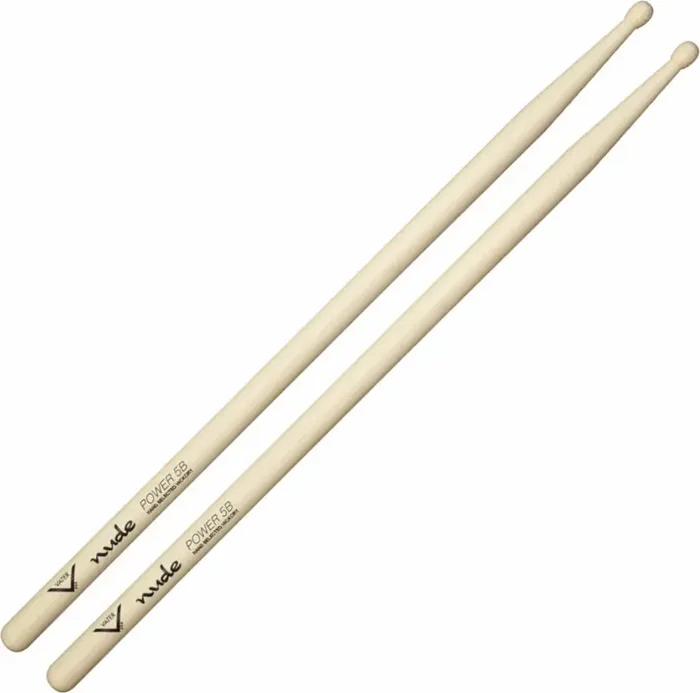 Vater VHNP5BW Nude Series Power 5B Wood Tip Baguettes