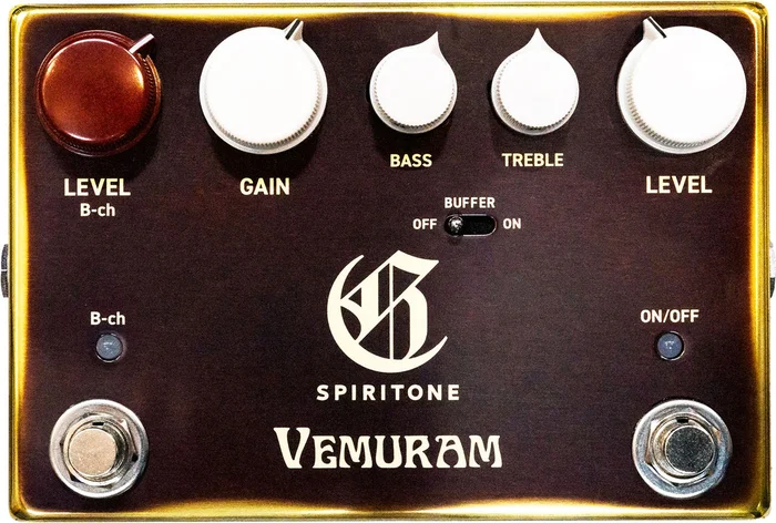 Vemuram Spiritone Overdrive Sign. Char