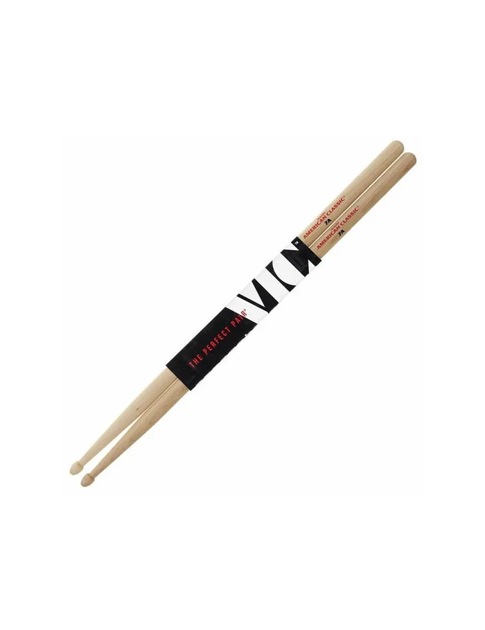 VIC FIRTH 7A paire de baguettes de batterie american classic hickory