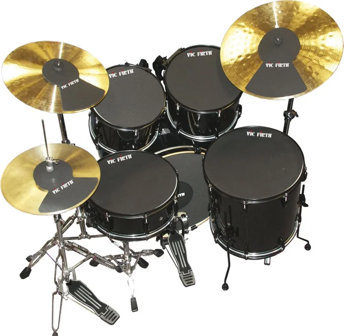 Vic Firth Sourdine Batterie Standard 22/12/13/16 + 14 + Cymbales