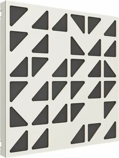 Vicoustic VicPattern Ultra Triangles White Matte Diffuseur Acoustiques