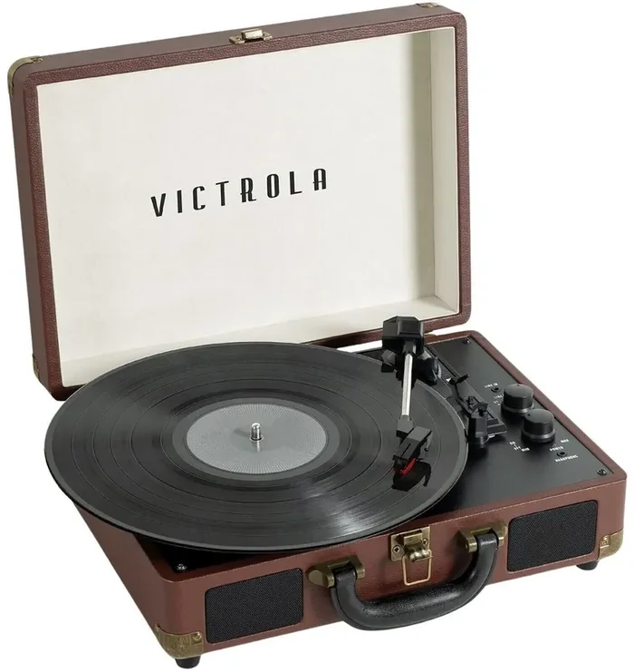 Victrola Journey+ Dark Brown Tourne-disque portable