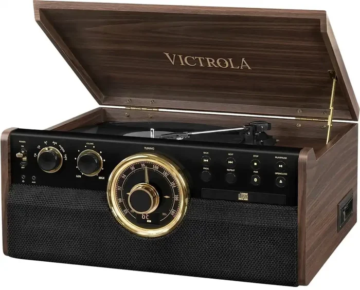 Victrola VTA 270B ESP Brown Tourne-disque rétro