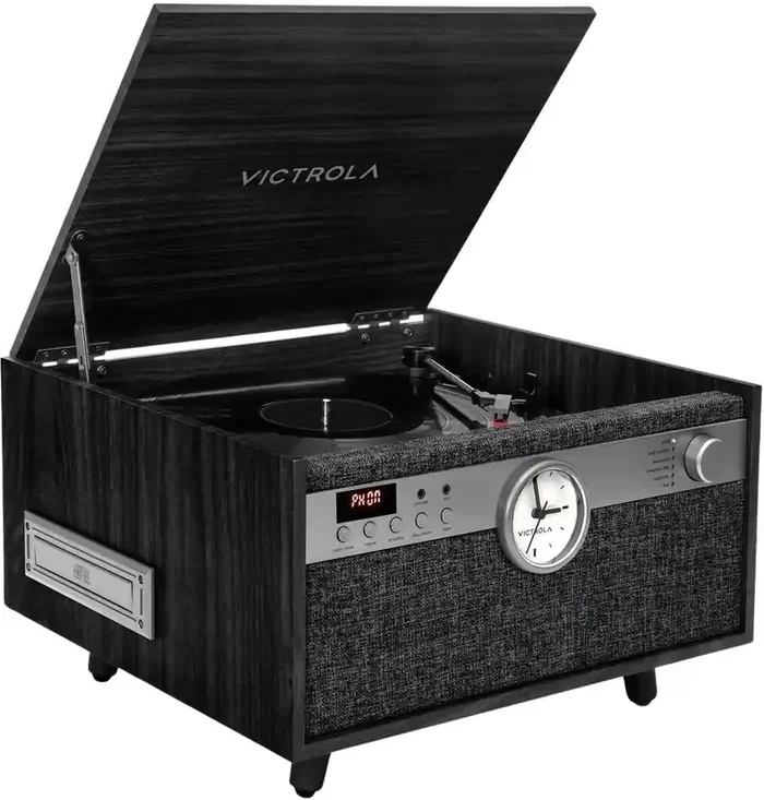 Victrola VTA-830SB-BLK-INT Black Tourne-disque